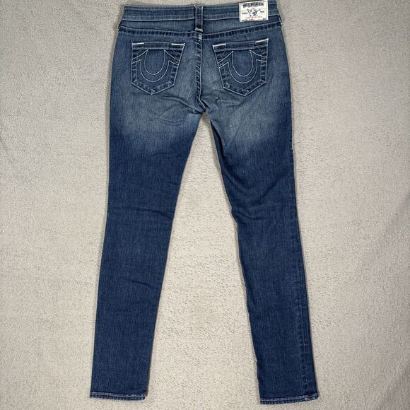 True Religion Jeans Women’s Size 28 Basic Skinny Medium Wash - Picture 14 of 16